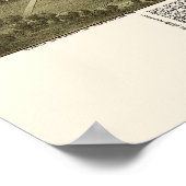 カノンスバーグ， PAパノラママップ – 1897 ポスター (角)