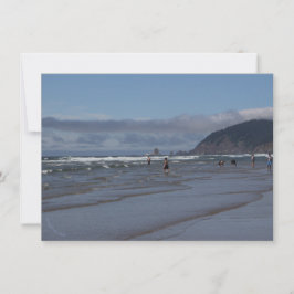 カノンビーチ（オレゴン）：サーフワダース/乗馬