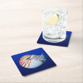 カノーチラスの閉鎖 スクエアペーパーコースター (インサイチュ)