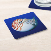 カノーチラスの閉鎖 スクエアペーパーコースター (アングル)