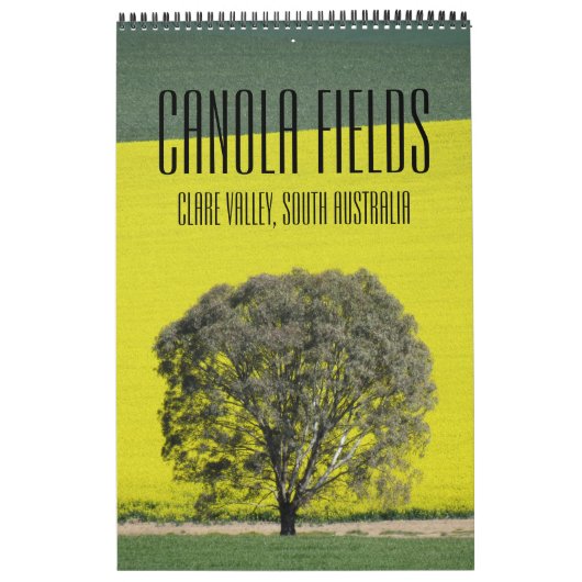 カノーラ畑 カレンダー (カバー)