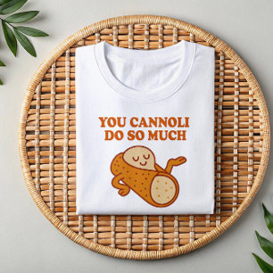カノーリは本当にやる   パおもしろいンイタリアンシャツ Tシャツ