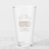 カノーリイタリアンチョコレートチップスを取る タンブラーグラス (裏面)