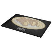 カノーリ漫画イラストレーション カッティングボード (角)