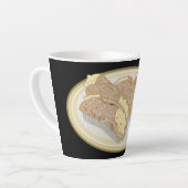 カノーリ漫画イラストレーション カフェラテマグ (左アングル)