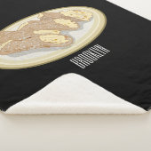 カノーリ漫画イラストレーション シェルパブランケット (3/4)