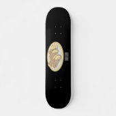 カノーリ漫画イラストレーション スケートボード (正面)