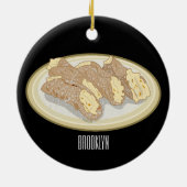 カノーリ漫画イラストレーション セラミックオーナメント (裏面)