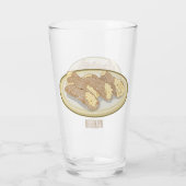 カノーリ漫画イラストレーション タンブラーグラス (裏面)