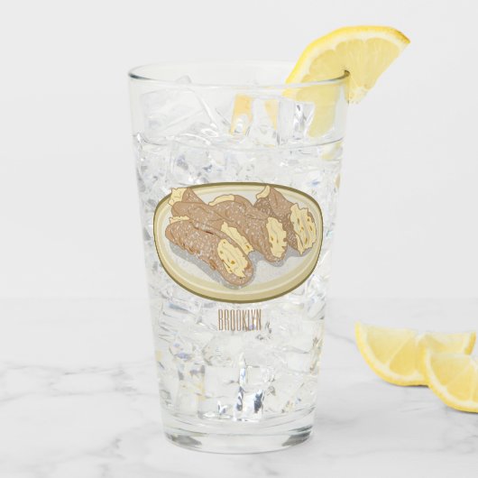 カノーリ漫画イラストレーション タンブラーグラス (アイス裏面)