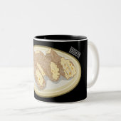 カノーリ漫画イラストレーション ツートーンマグカップ (正面右)