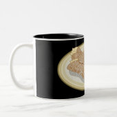 カノーリ漫画イラストレーション ツートーンマグカップ (左)