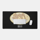 カノーリ漫画イラストレーション デスクマット (キーボード&マウス)