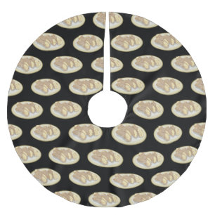 カノーリ漫画イラストレーション ブラッシュドポリエステルツリースカート