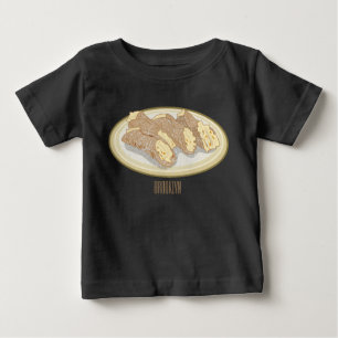 カノーリ漫画イラストレーション ベビーTシャツ