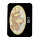 カノーリ漫画イラストレーション マグネット (縦)