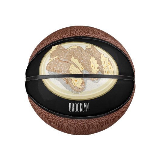 カノーリ漫画イラストレーション ミニバスケットボール (正面)