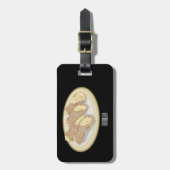 カノーリ漫画イラストレーション ラゲッジタグ (正面縦)