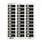 カノーリ漫画イラストレーション ラベル (フルシート)