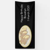 カノーリ漫画イラストレーション 横断幕 (縦)