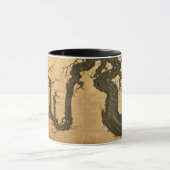 カノSansetsu "古いプラム" マグカップ (中央)