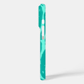 カハヌガーデンハワイアンパーム葉ズウィンターグリーン Case-Mate iPhoneケース (裏面 / 左)