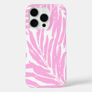 カハヌガーデンハワイアンパーム葉ズピンク iPhone 16 PROケース