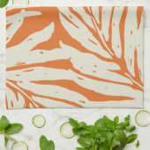 カハヌガーデンハワイアンパーム葉ズ キッチンタオル (折り畳み)