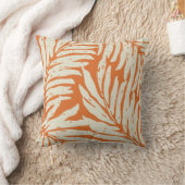 カハヌガーデンハワイアンパーム葉リバーシブル クッション (ブランケット)