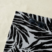 カハヌガーデンハワイアンパーム離れズ – シルバー ビーチタオル (インサイチュ)