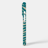 カハヌパームズハワイアンリネンテクスチャ Case-Mate iPhoneケース (裏面 / 左)