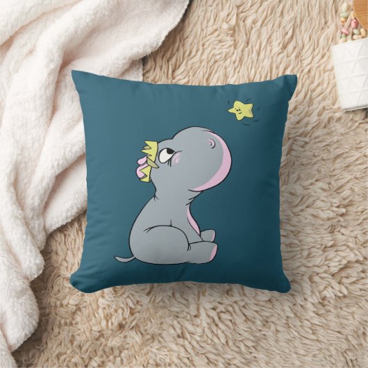 カバおよび星! クッション (ブランケット)