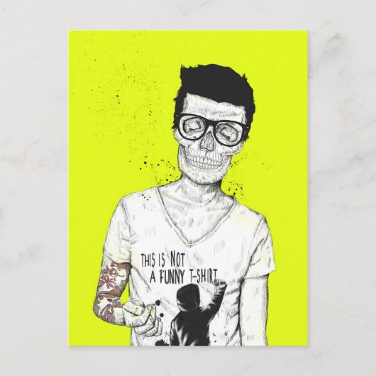 カバが死んではいない ポストカード (正面)