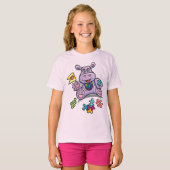 カバさんと迷子のピース Tシャツ (正面フル)