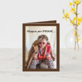 カバと重量獲得についての真実カード カード (黄色い花)