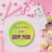 カバのおもしろい ペーパープレート (パーティー)