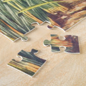 カバのイラストレーションのヴィンテージの児童図書 ジグソーパズル (側面)