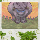 カバのギフト及び付属品 キッチンタオル (折り畳み)