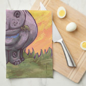 カバのギフト及び付属品 キッチンタオル (四つ折り)