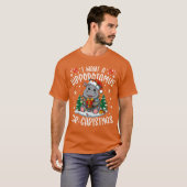 カバのクリスマスが欲しい カバ好きのためのXmasギフト W Tシャツ (正面フル)