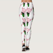 カバのクリスマスブタ レギンス (裏面)