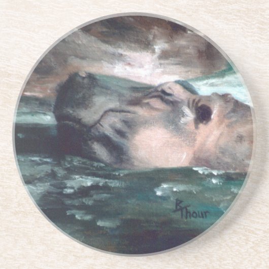 カバのコースター コースター (正面)