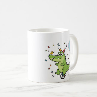 カバのサーカスお誕生日おめでとうテーマ カートゥーン コーヒーマグカップ