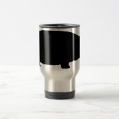 カバのシルエット トラベルマグ (中央)