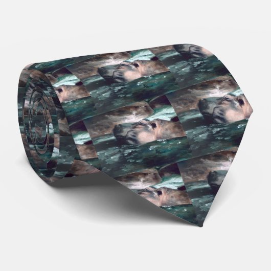 カバのタイ ネクタイ (ロール)