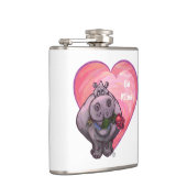 カバのバレンタインデー フラスク (右)