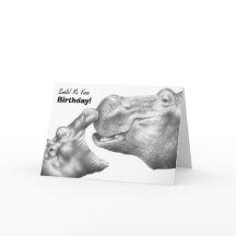 カバのバースデー・カード