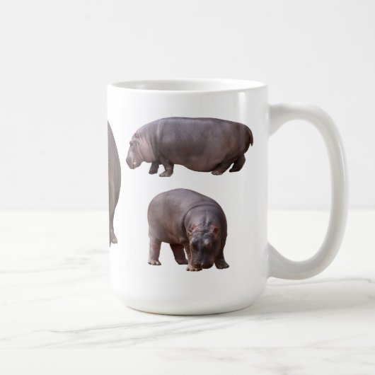 カバのマグカップ コーヒーマグカップ (右)