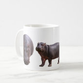 カバのマグカップ 2 コーヒーマグカップ (正面左)