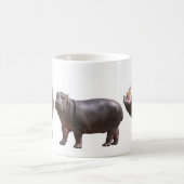 カバのマグカップ 2 コーヒーマグカップ (中央)